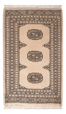 Pakistan Teppich - 93 x 60 cm - creme