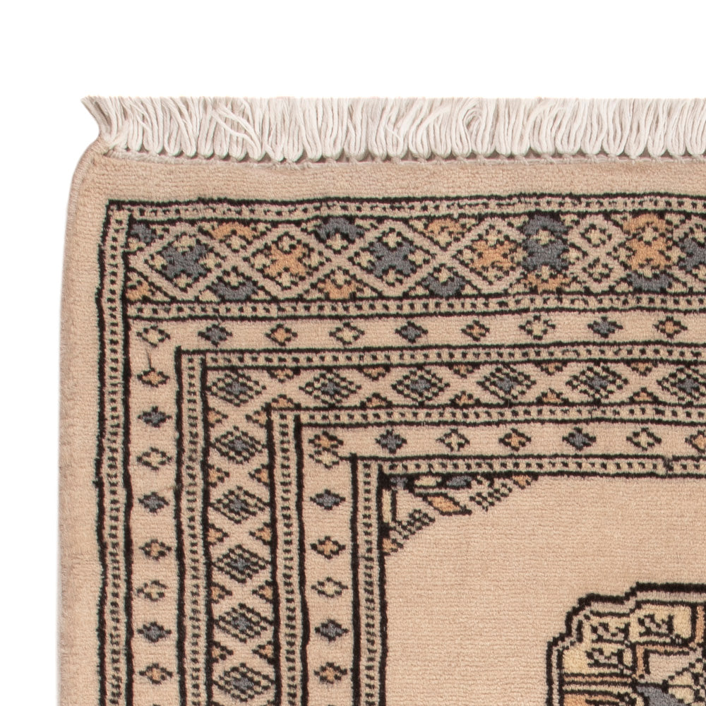 Pakistan Teppich - 93 x 60 cm - creme