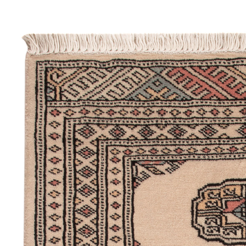 Pakistan Teppich - 92 x 66 cm - creme