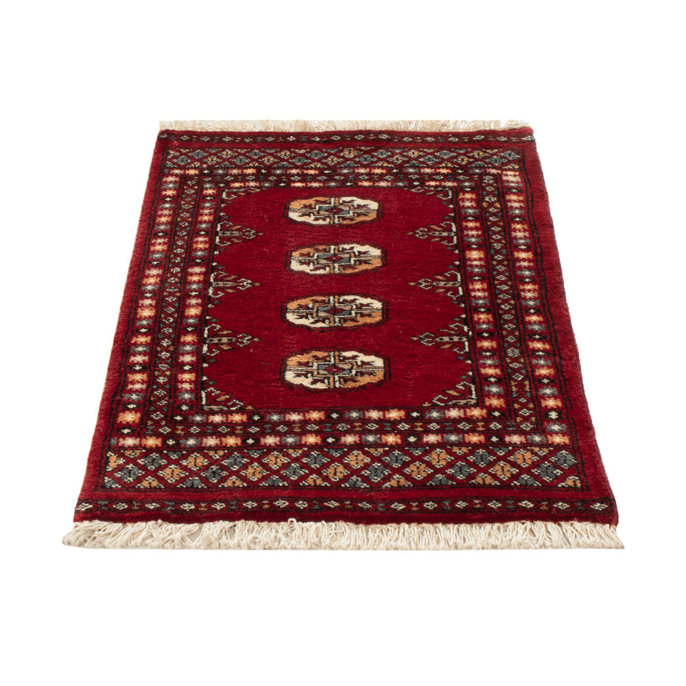 Pakistan Teppich - 88 x 60 cm - rot