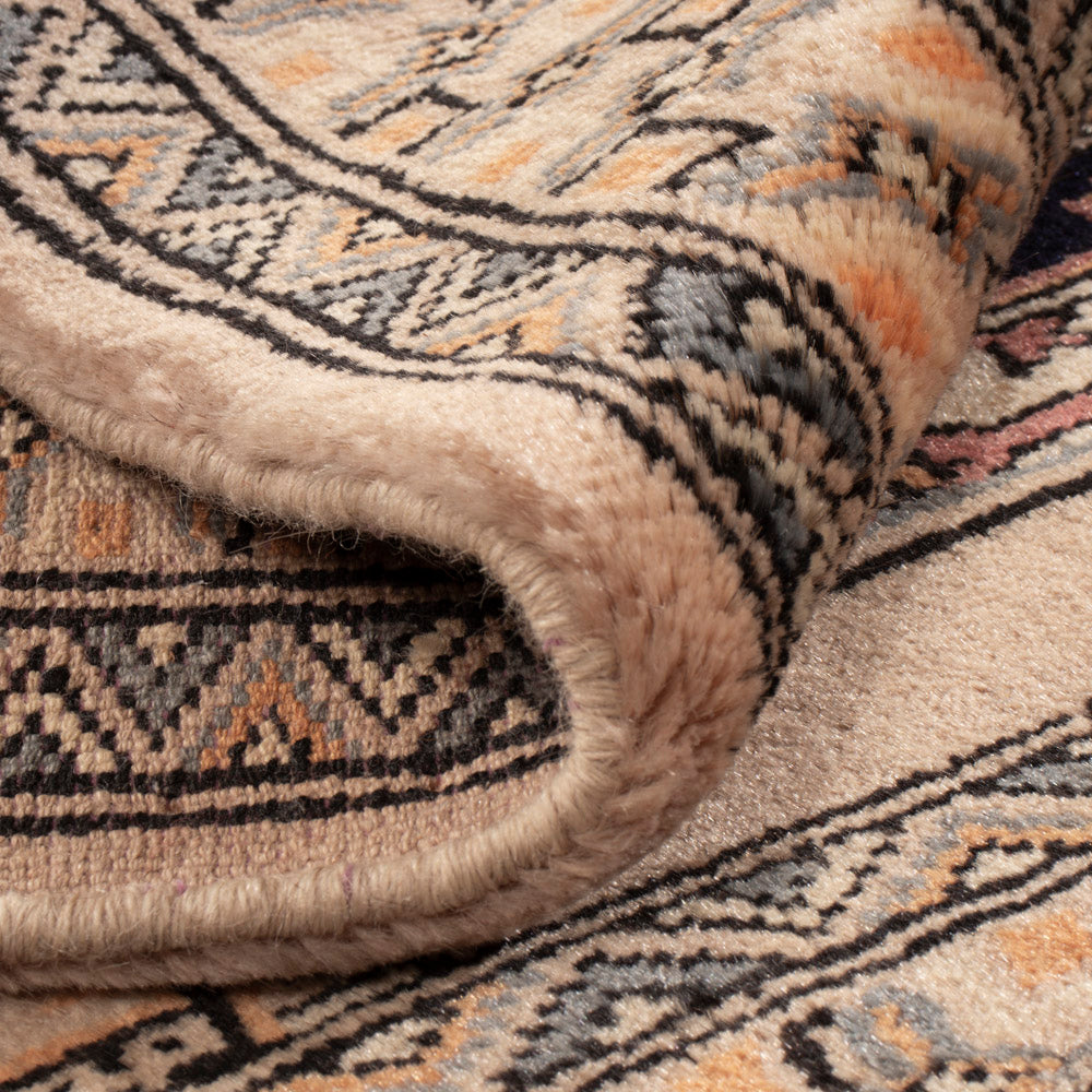 Pakistan Teppich - 94 x 65 cm - hellbraun