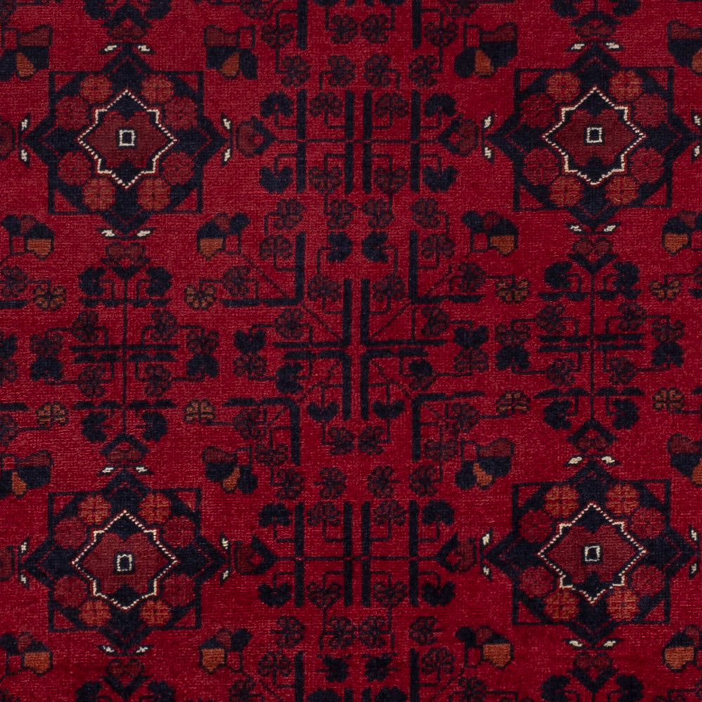 Afghan Teppich - Royal - 146 x 102 cm - rot