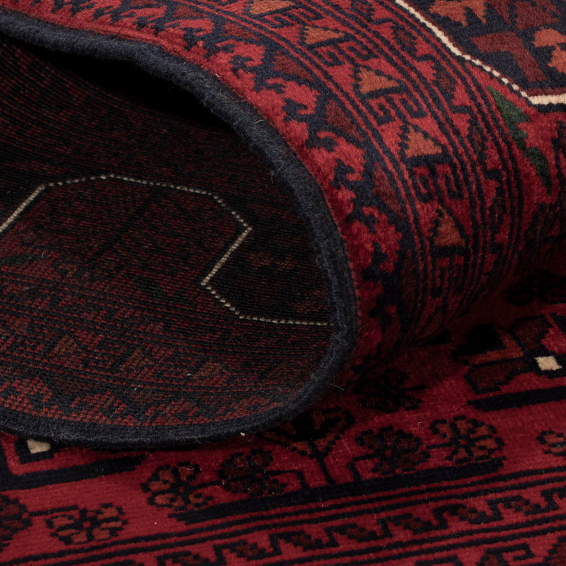 Afghan Teppich - Royal - 154 x 99 cm - rot