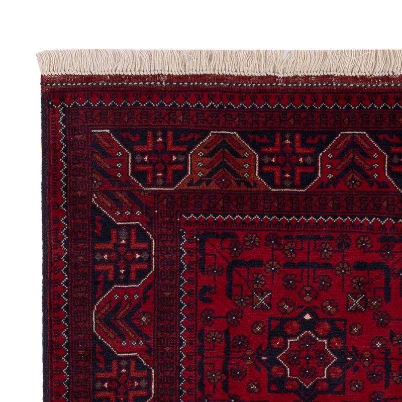 Afghan Teppich - Royal - 138 x 101 cm - rot