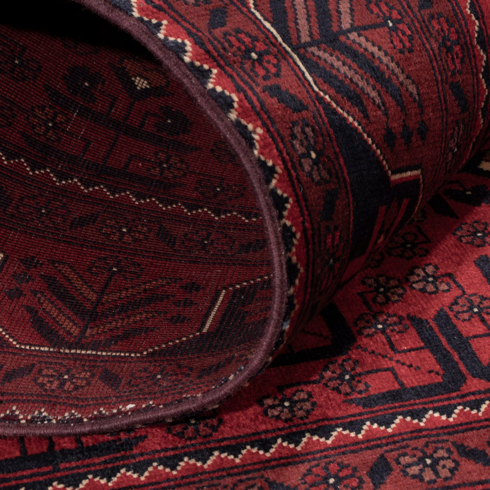Afghan Teppich - Royal - 148 x 100 cm - rot