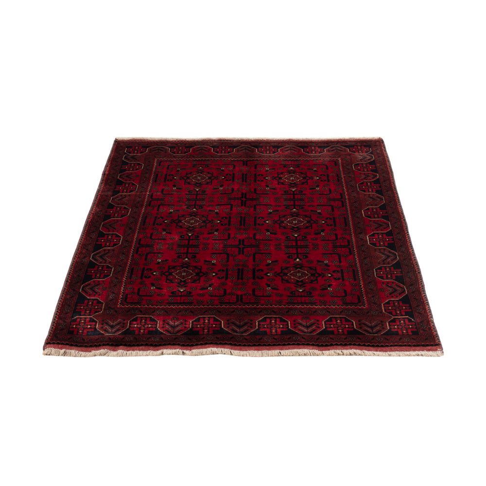 Afghan Teppich - Royal - 148 x 100 cm - rot