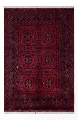 Afghan Teppich - Royal - 149 x 101 cm - rot