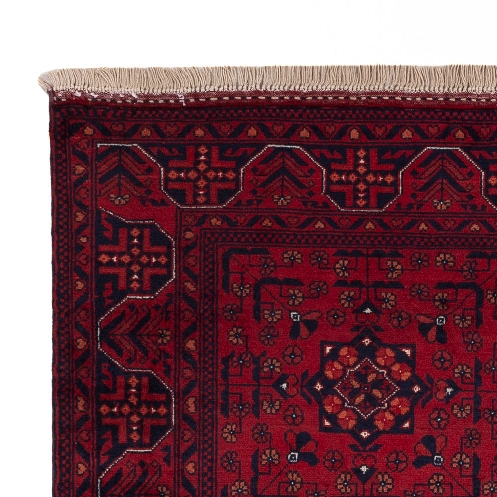 Afghan Teppich - Royal - 138 x 101 cm - rot