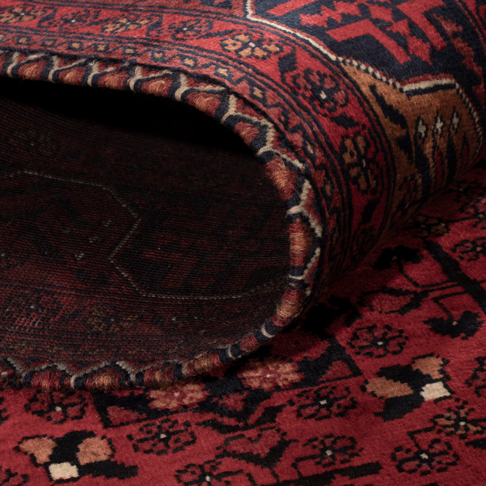 Afghan Teppich - Royal - 147 x 100 cm - rot