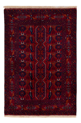 Afghan Teppich - Royal - 147 x 99 cm - rot