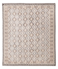 Kelim Teppich - Splash - 288 x 248 cm - natur