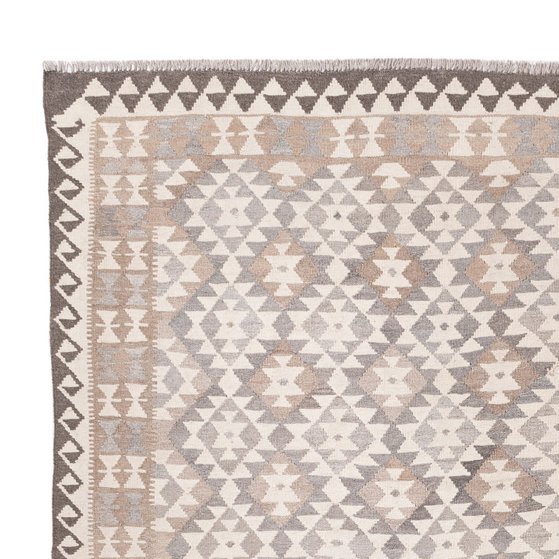 Kelim Teppich - Splash - 288 x 248 cm - natur