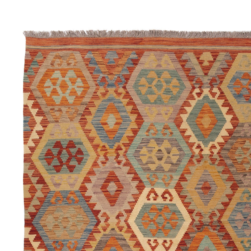 Kelim Teppich - Splash - 352 x 256 cm - bunt