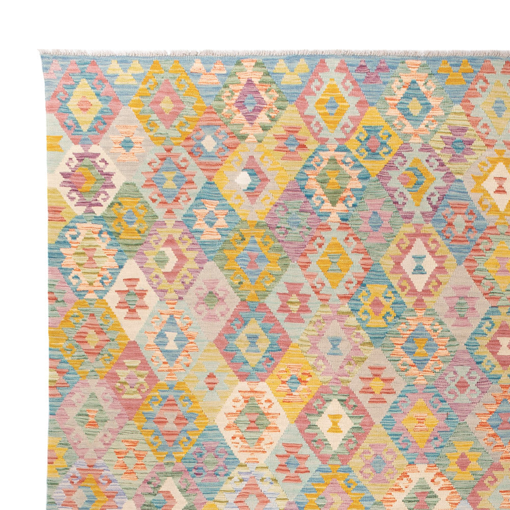 Kelim Maimene Teppich 307x393cm - bunt
