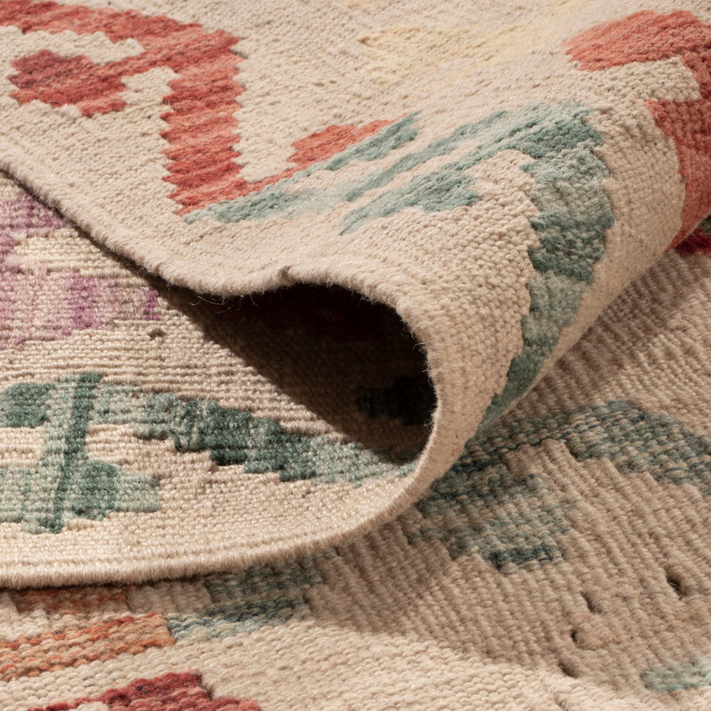 Kelim Teppich - Splash - 296 x 239 cm - bunt