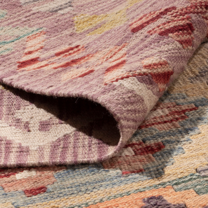 Kelim Teppich - Splash - 403 x 314 cm - bunt