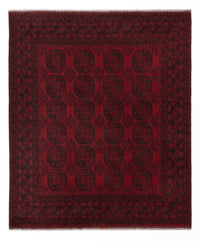 Afghan Teppich - Filpa - 301 x 249 cm - rot