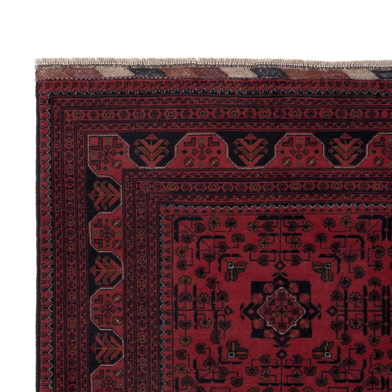 Afghan Teppich - Kunduz - Royal - 196 x 148 cm - rot