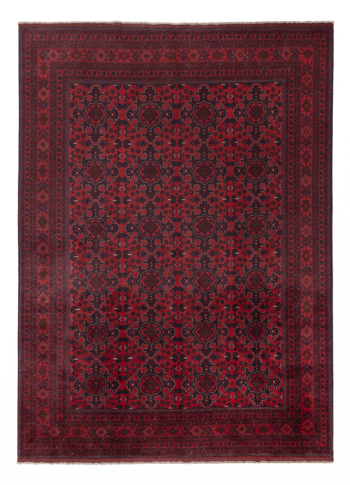 Afghan Teppich - Kunduz - 345 x 248 cm - rot