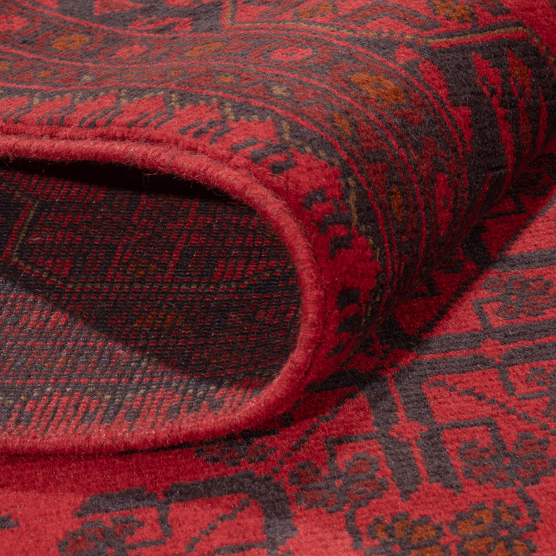 Afghan Teppich - Kunduz - 238 x 174 cm - rot