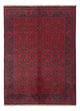 Afghan Teppich - Kunduz - 229 x 177 cm - rot