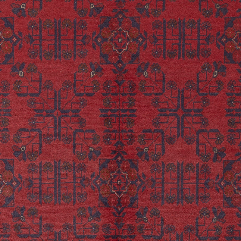 Afghan Teppich - Kunduz - 229 x 177 cm - rot