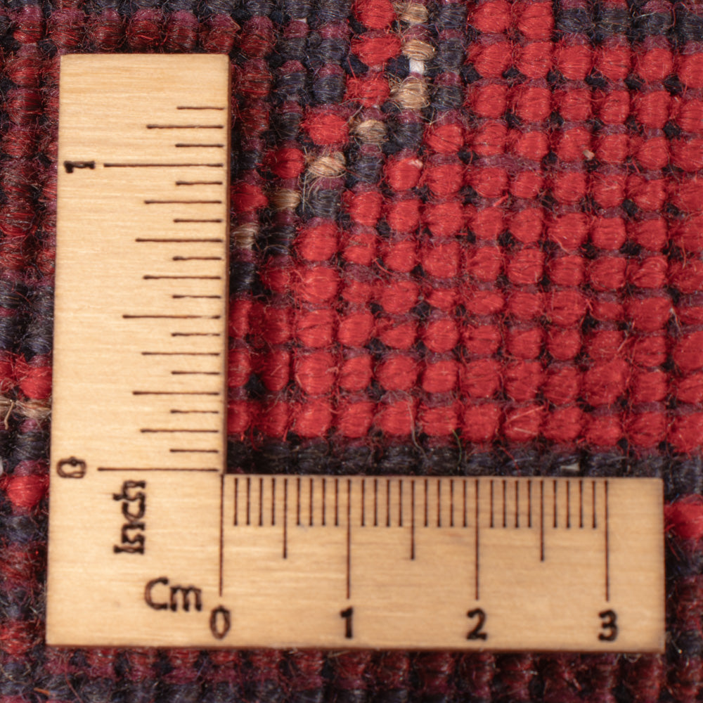 Afghan Teppich - Kunduz - 223 x 173 cm - rot