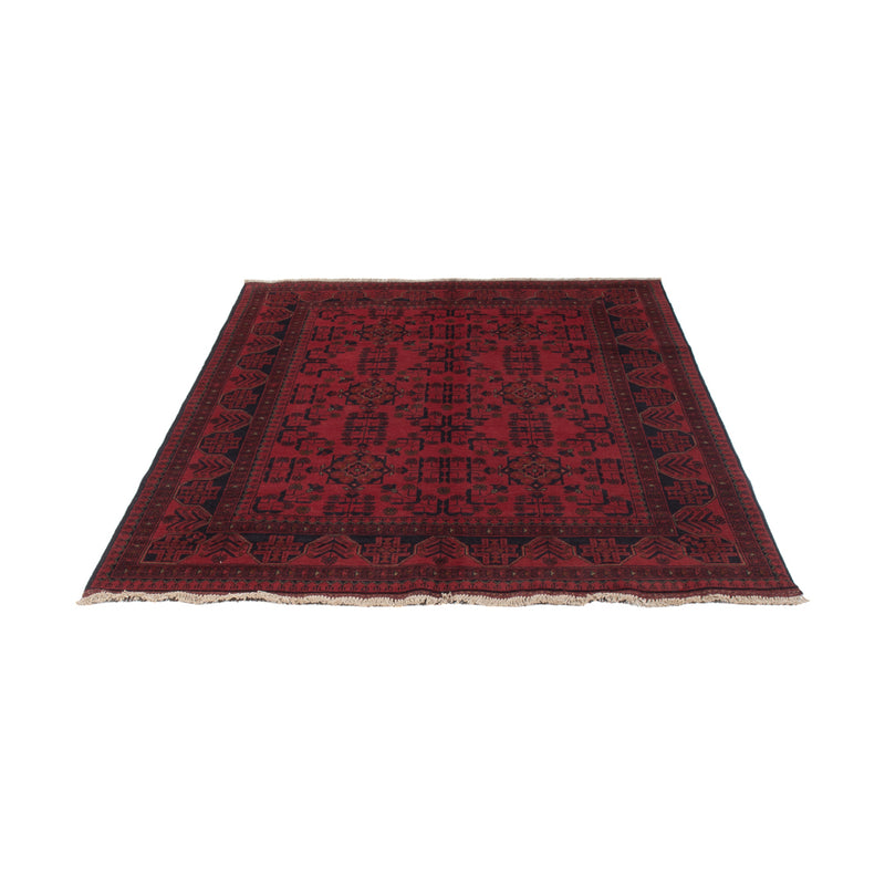Afghan Teppich - Kunduz - 202 x 146 cm - rot
