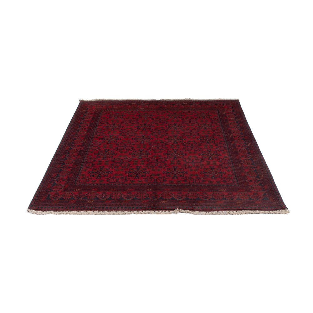 Afghan Teppich - Kunduz - 200 x 151 cm - rot