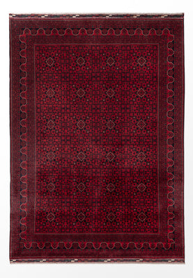 Afghan Teppich - Kunduz - Royal - 350 x 246 cm - rot