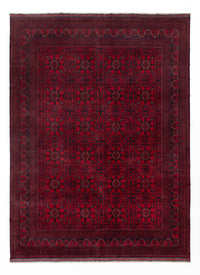 Afghan Teppich - Kunduz - Royal - 346 x 250 cm - rot