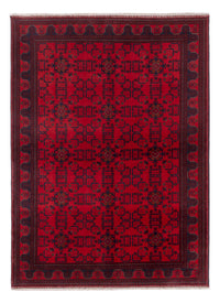 Afghan Teppich - Kunduz - 243 x 173 cm - rot