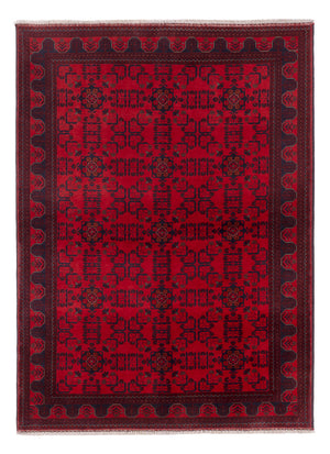 Afghan Teppich - Kunduz - 243 x 173 cm - rot