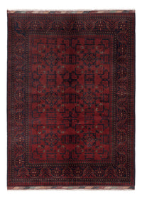 Afghan Teppich - Kunduz - 200 x 147 cm - rot