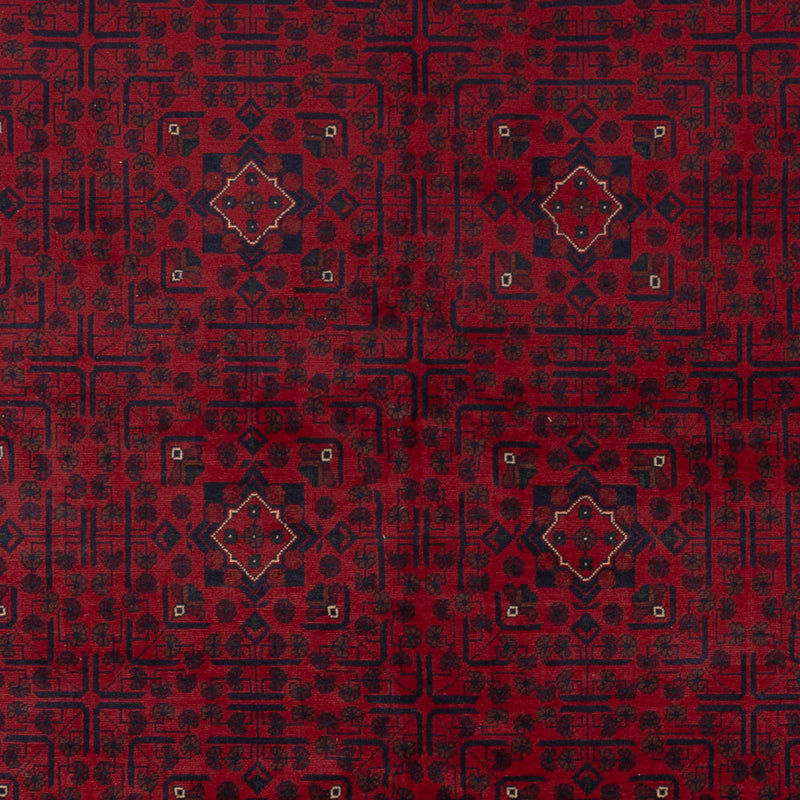 Afghan Teppich - Kunduz - 340 x 250 cm - rot