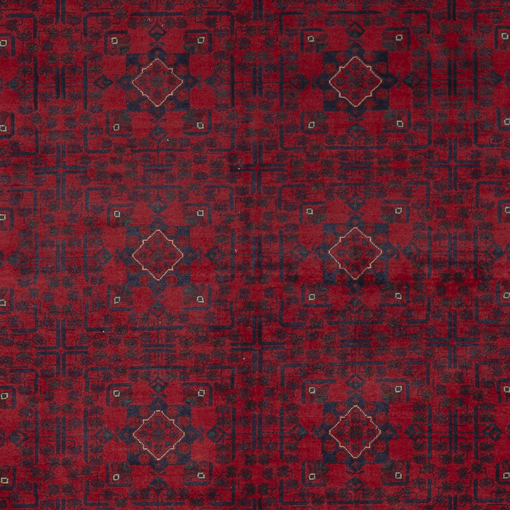 Afghan Teppich - Kunduz - 354 x 248 cm - rot