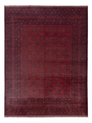 Afghan Teppich - Kunduz - 339 x 252 cm - rot