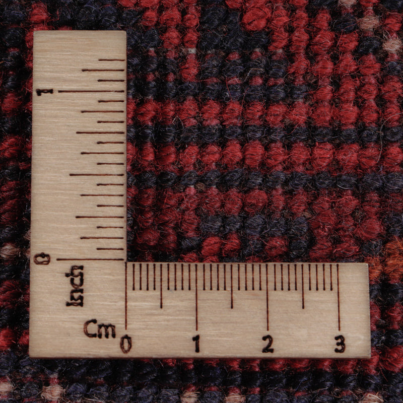 Afghan Teppich - Kunduz - 191 x 155 cm - rot