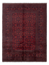 Afghan Teppich - Kunduz - 197 x 151 cm - rot
