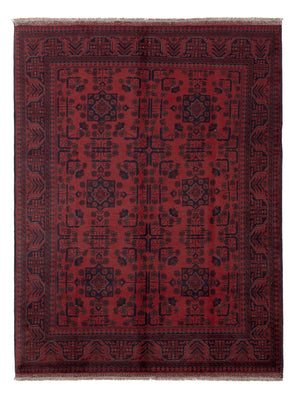 Afghan Teppich - Kunduz - 203 x 152 cm - rot