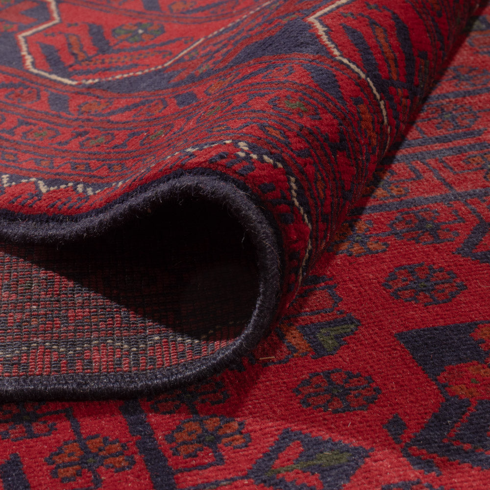 Afghan Teppich - Kunduz - 338 x 249 cm - rot