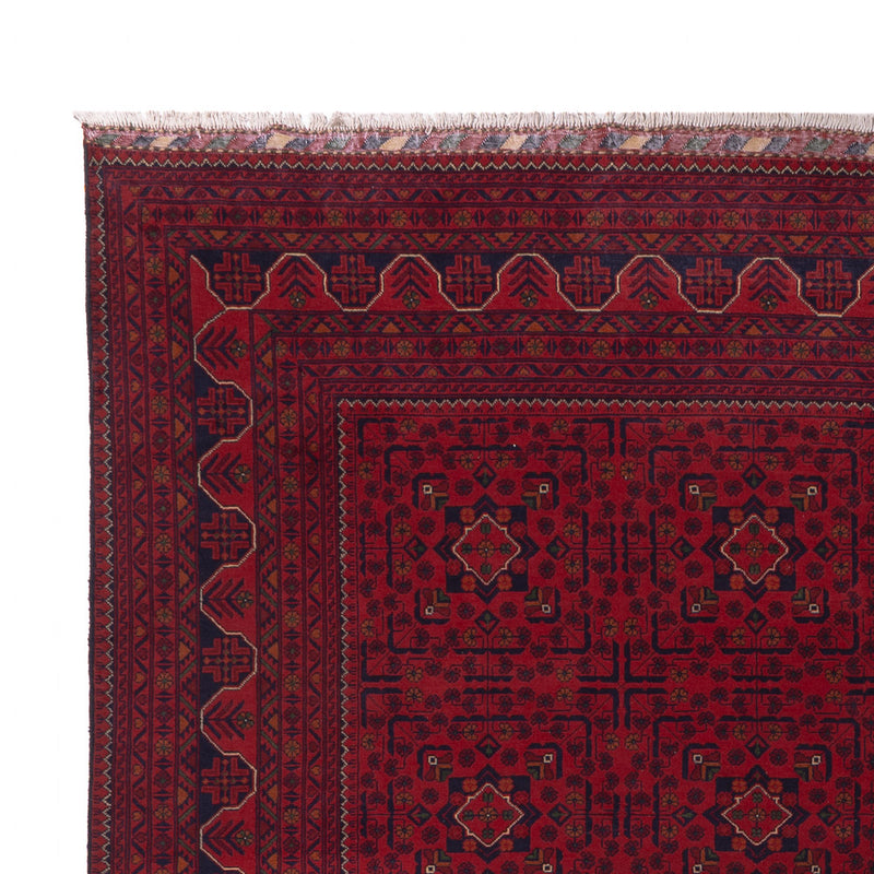 Afghan Teppich - Kunduz - 342 x 250 cm - rot