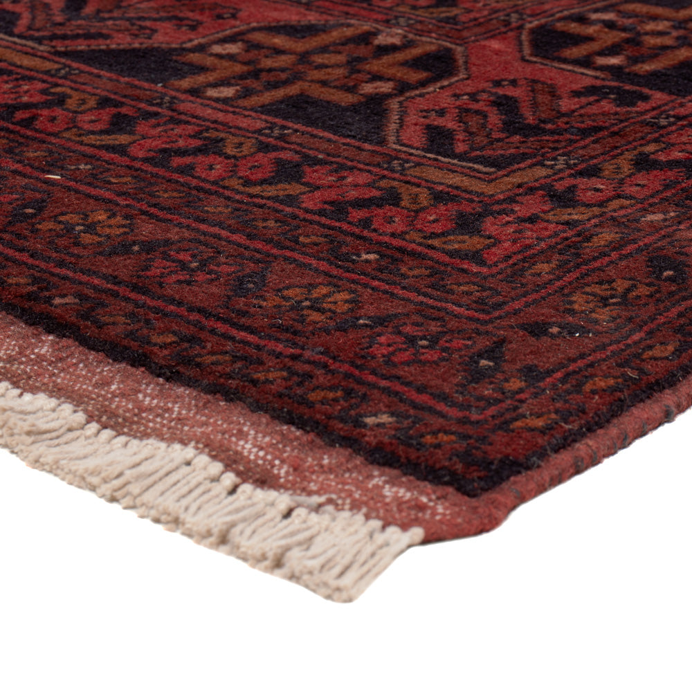 Afghan Teppich - Kunduz - 340 x 254 cm - rot