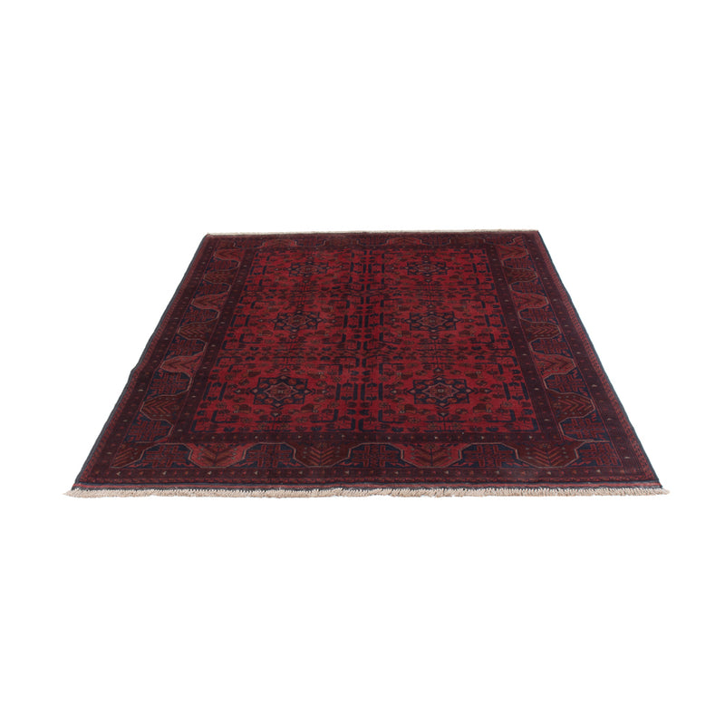 Afghan Teppich - Kunduz - 196 x 149 cm - rot