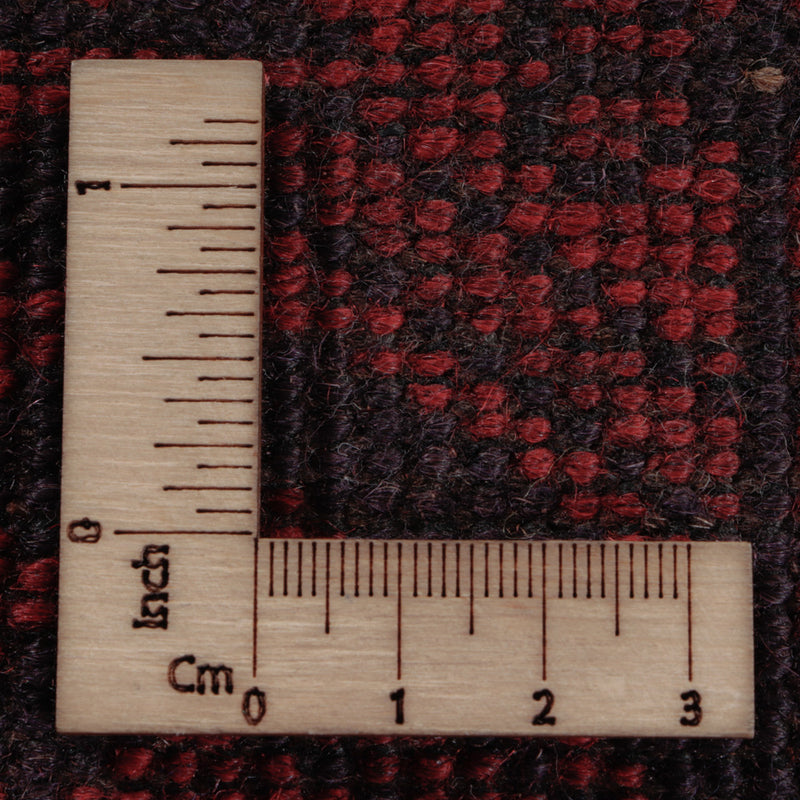 Afghan Teppich - Kunduz - 190 x 151 cm - rot