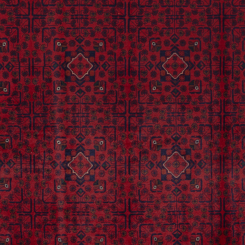Afghan Teppich - Kunduz - 357 x 247 cm - rot