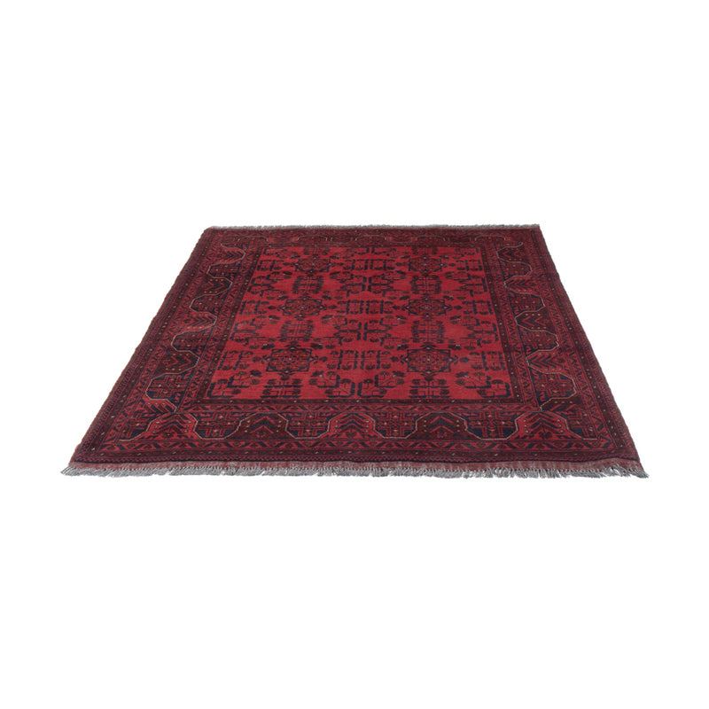 Afghan Teppich - Kunduz - 197 x 148 cm - rot