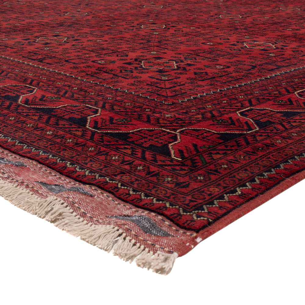 Afghan Teppich - Kunduz - 336 x 248 cm - rot