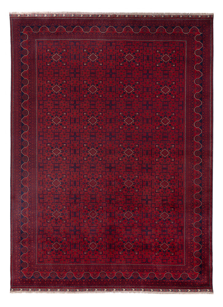 Afghan Teppich - Kunduz - 350 x 249 cm - rot