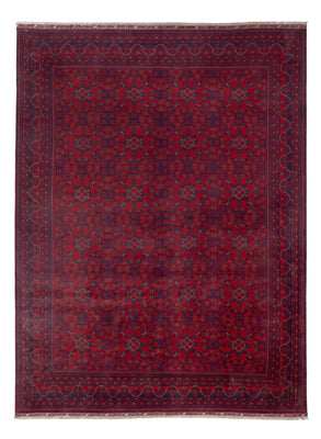 Afghan Teppich - Kunduz - 338 x 252 cm - rot